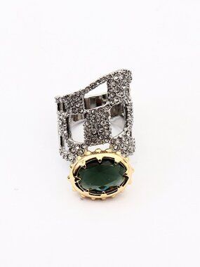 Alexis Bittar Geometric Index Finger Ring